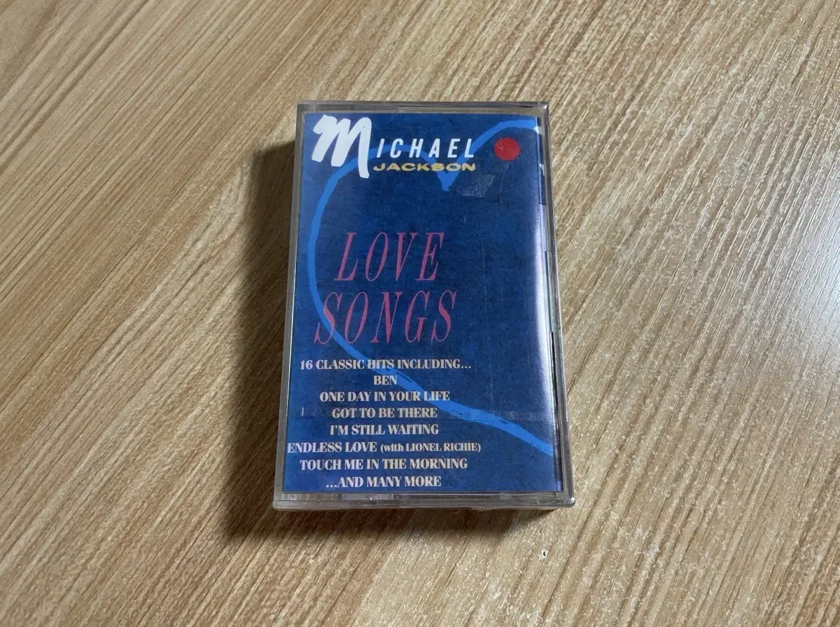 마이클잭슨과 다이아나 로스 Love Songs 미개봉 카세트 테이프